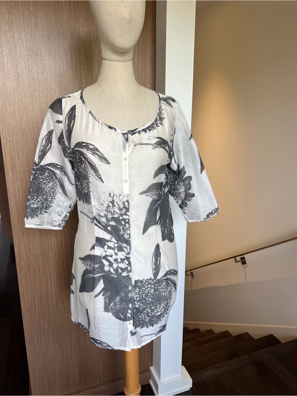 TUNIC blouse - super fine/sheer fabric